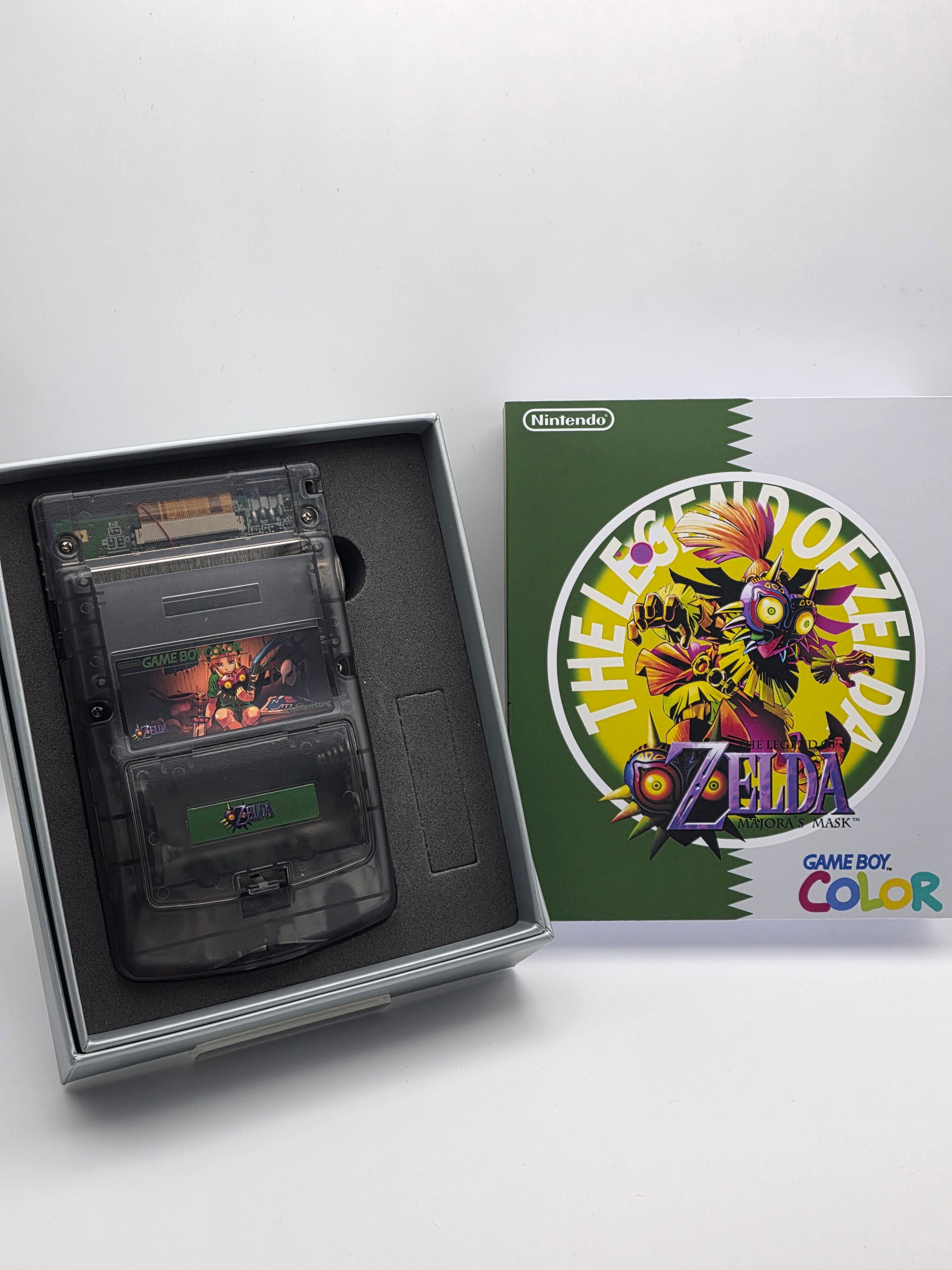Gameboy Color Oled Screen Modded Gameboy Color - OLED Screen (Zelda Mm) – RGConsoles