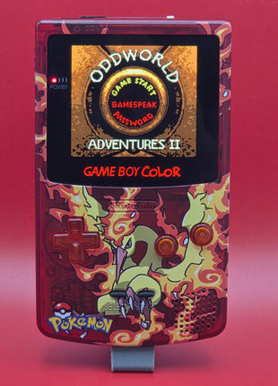 Modded Gameboy Color - OLED Screen (Moltres)