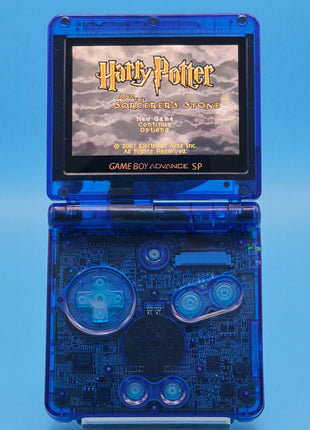 Modded Gameboy Advance SP - IPS Screen (Blastoise)