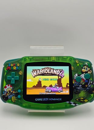 Modded Gameboy Advance - IPS Screen (Luigi)